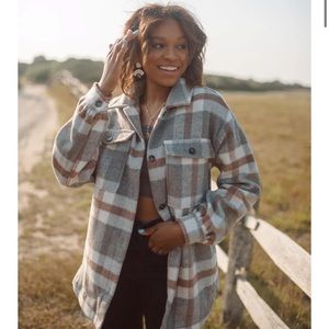 Flannel Shirt Jacket